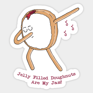 Jelly Filled Jam Sticker